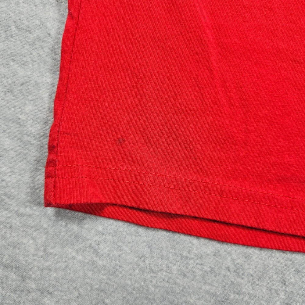 BKYS Mens Lucky Charm Voodoo Bunny T-Shirt Red 4XL Short Sleeve Streetwear - Picture 6 of 6